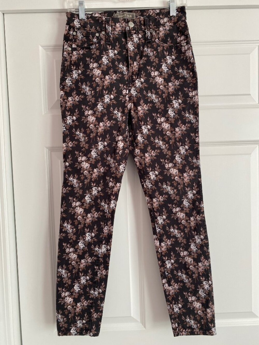 Point Sur / J Crew Straight Floral Pants